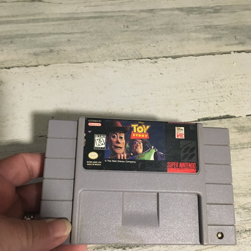 Toy Story Super Nintendo SNES 1995 video game only